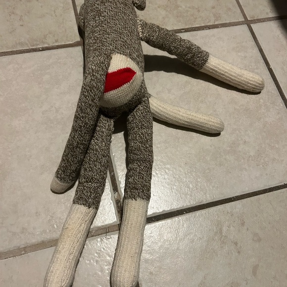Sock monkey plush - Picture 4 of 4